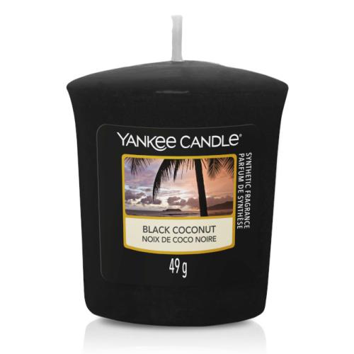 Votive Black Coconut / Noix De Coco Noire Yankee Candle