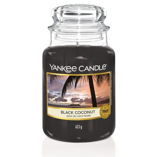 Grande Jarre Black Coconut / Noix De Coco Noir Yankee Candle
