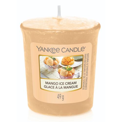Bougie Votives Glace à la Mangue (Mango Ice Cream) Yankee Candle