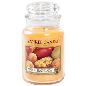 Grande Jarre Mango Peach Salsa / Mangue Peche Yankee Candle