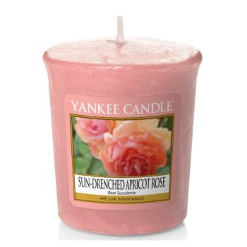 Bougie Votive Sun-Drenched Apricot Rose Yankee Candle